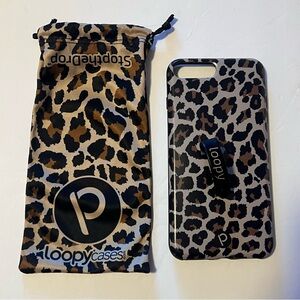 Loopy Case iPhone 8 Plus cheetah Print